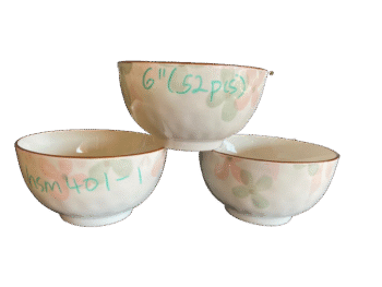 6 Inch Bowl 52pcs