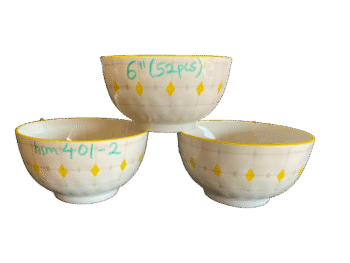 6 Inch Bowl 52pcs
