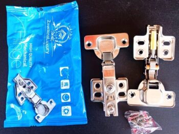 Zawaina Soft Close Mulper Hinges - Flat 100 pairs