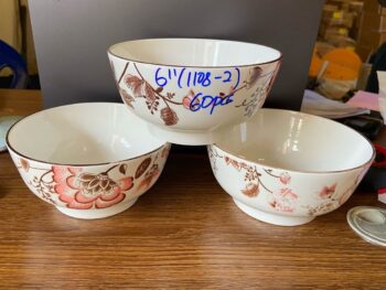 6 Inch Bowl 60pcs