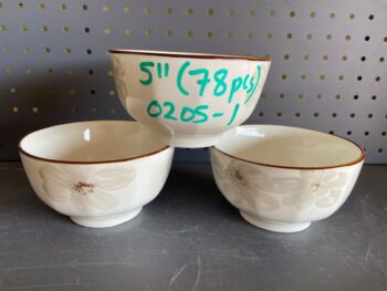 5 Inch Bowl 78pcs