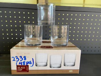2338 Glass Cup 48pcs