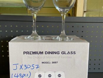 3057 Glass Cup 48pcs