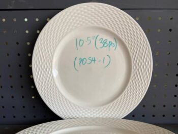 10.5 Inch Dinner Plate 38pcs