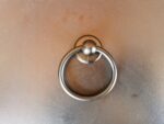 Black Circular Ring on Flat Base 60mm - 50pcs
